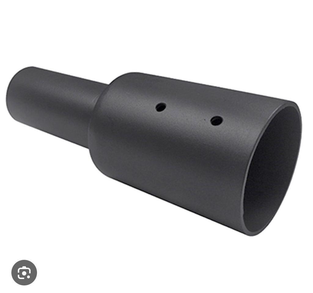 4-Inch round pole tenon adapter