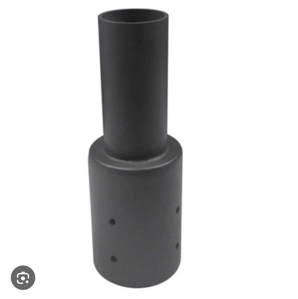 4-Inch round pole tenon adapter