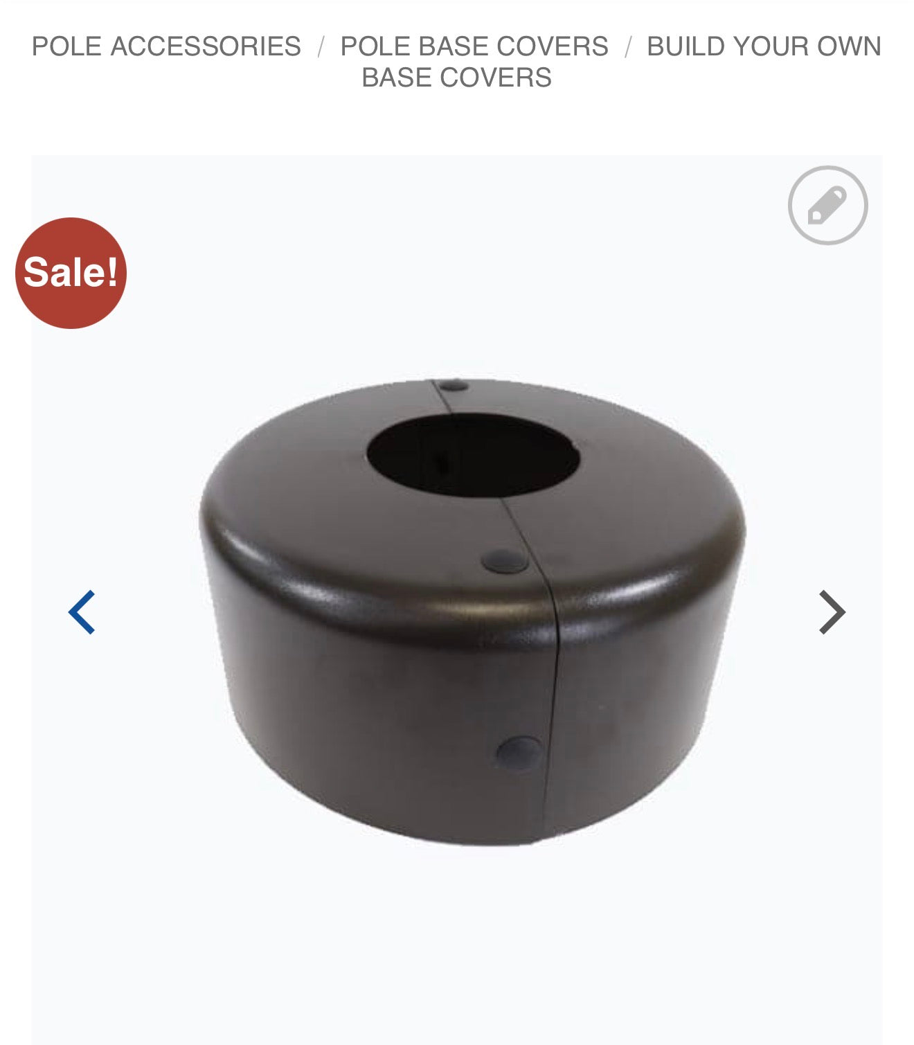 Light pole base plate covers